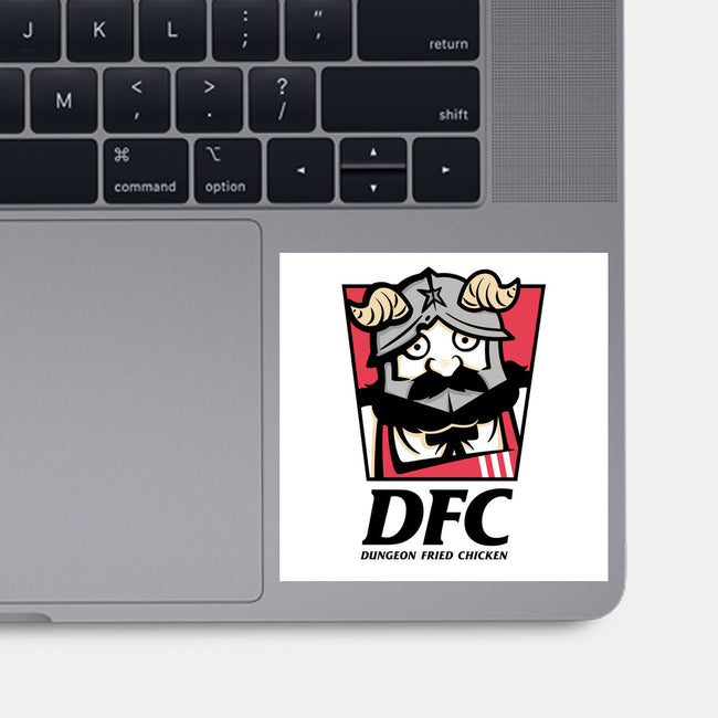 Dungeon Fried Chicken-None-Glossy-Sticker-Eilex Design