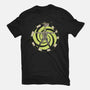 Vitruvian Beetlejuice-Mens-Basic-Tee-Green Devil