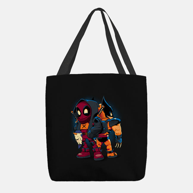 Double Healing Factor-None-Basic Tote-Bag-Bruno Mota