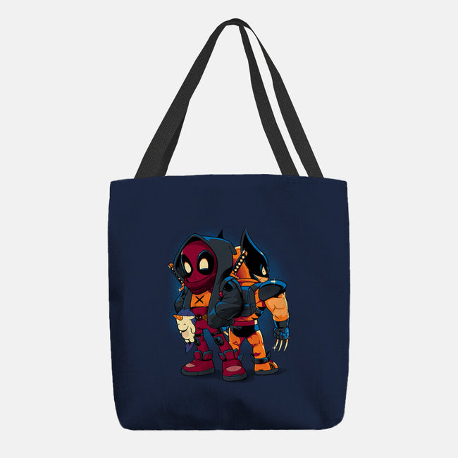 Double Healing Factor-None-Basic Tote-Bag-Bruno Mota