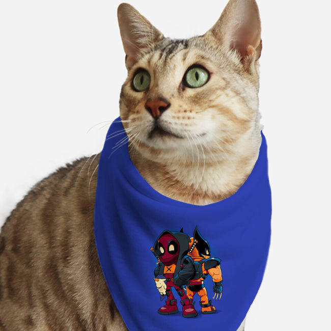 Double Healing Factor-Cat-Bandana-Pet Collar-Bruno Mota