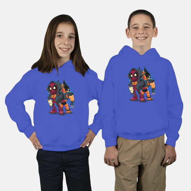 Double Healing Factor-Youth-Pullover-Sweatshirt-Bruno Mota