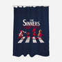 The Sinners-None-Polyester-Shower Curtain-dandingeroz