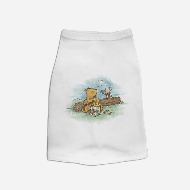 Wookiee The Pooh-Cat-Basic-Pet Tank-kg07