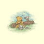 Wookiee The Pooh-None-Fleece-Blanket-kg07