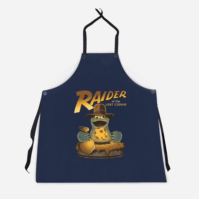 Raider Of The Lost Cookie-Unisex-Kitchen-Apron-retrodivision