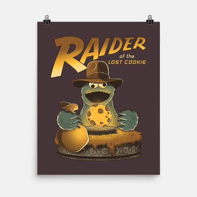 Raider Of The Lost Cookie-None-Matte-Poster-retrodivision