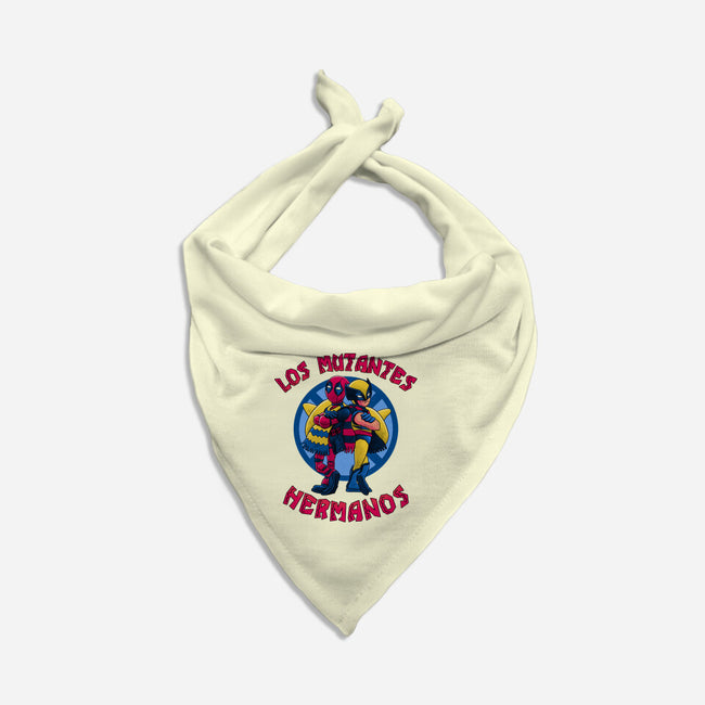 Los Mutantes Hermanos-Cat-Bandana-Pet Collar-teesgeex