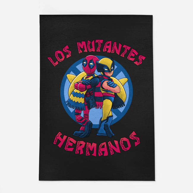 Los Mutantes Hermanos-None-Outdoor-Rug-teesgeex