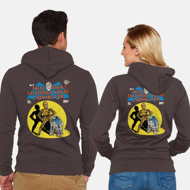 These Aren't The Droids-Unisex-Zip-Up-Sweatshirt-Barbadifuoco