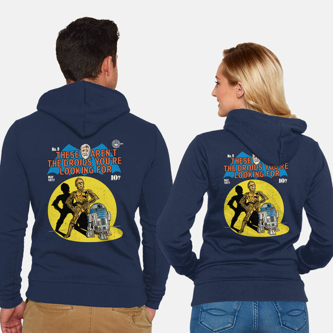 These Aren't The Droids-Unisex-Zip-Up-Sweatshirt-Barbadifuoco