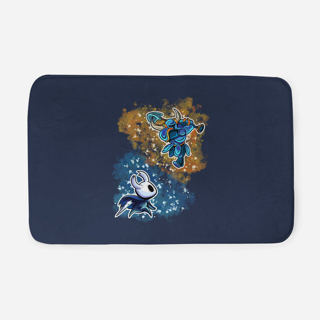 Indie Knight Fight-None-Memory Foam-Bath Mat-nickzzarto