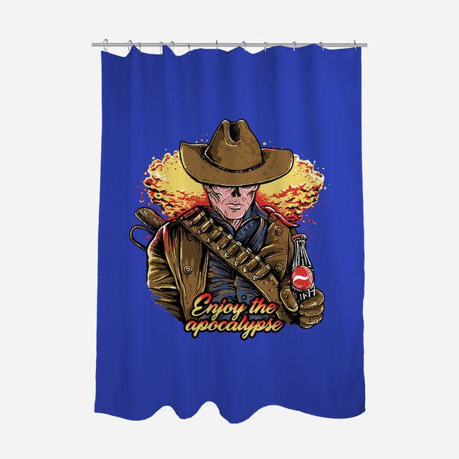 Enjoy The Apocalypse-None-Polyester-Shower Curtain-Alan Maia