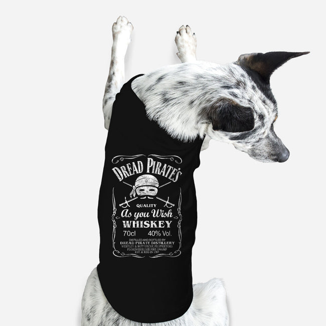 Dread Pirate's Whiskey-Dog-Basic-Pet Tank-NMdesign