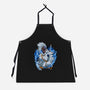 Thunderstorm Samurai-Unisex-Kitchen-Apron-Bruno Mota