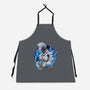 Thunderstorm Samurai-Unisex-Kitchen-Apron-Bruno Mota