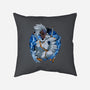 Thunderstorm Samurai-None-Removable Cover w Insert-Throw Pillow-Bruno Mota