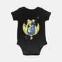 Ninja Moon Princess-Baby-Basic-Onesie-ellr