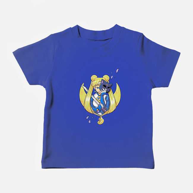 Ninja Moon Princess-Baby-Basic-Tee-ellr