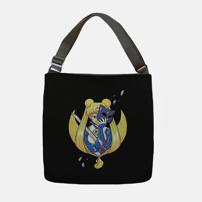 Ninja Moon Princess-None-Adjustable Tote-Bag-ellr