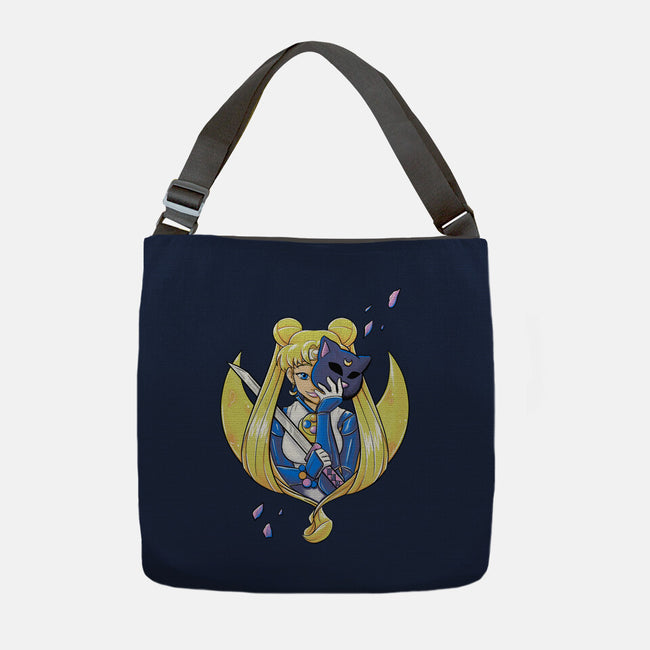 Ninja Moon Princess-None-Adjustable Tote-Bag-ellr