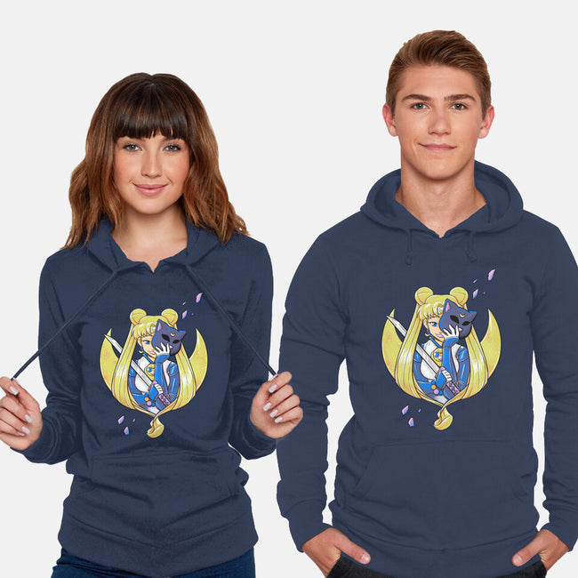 Ninja Moon Princess-Unisex-Pullover-Sweatshirt-ellr