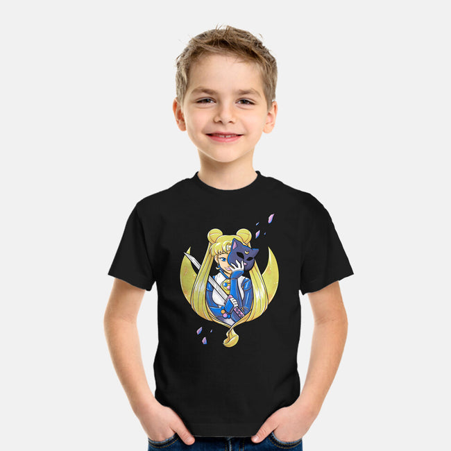 Ninja Moon Princess-Youth-Basic-Tee-ellr