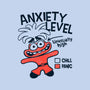 Anxiety Level High-None-Removable Cover-Throw Pillow-teesgeex