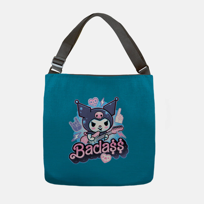 The Baddest Ever-None-Adjustable Tote-Bag-glitchygorilla