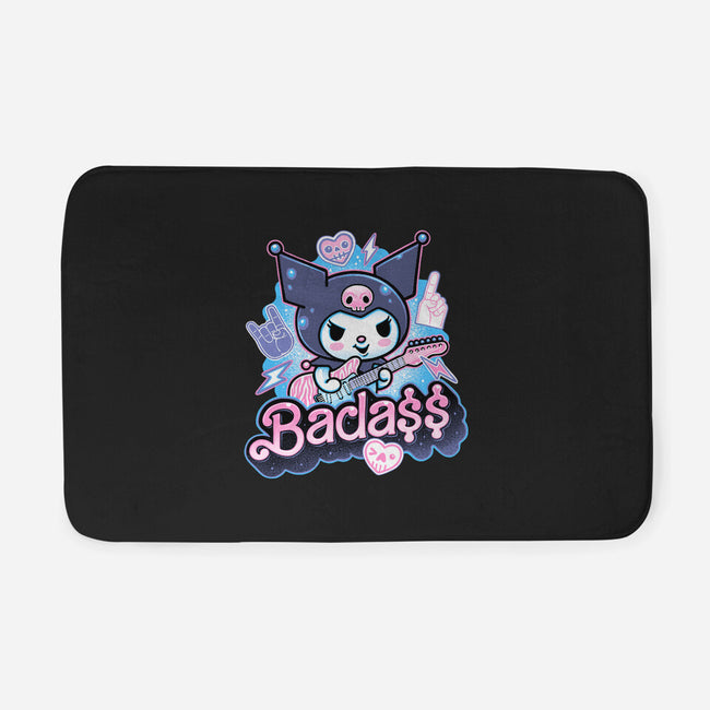 The Baddest Ever-None-Memory Foam-Bath Mat-glitchygorilla