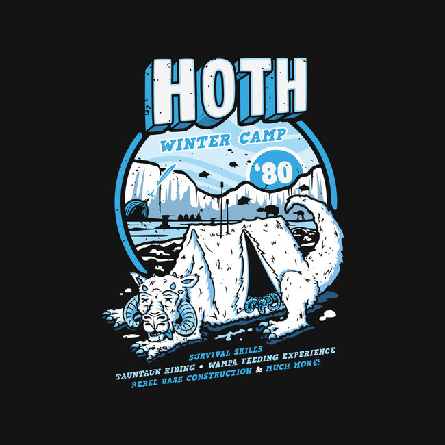 Hoth Winter Camp-Unisex-Zip-Up-Sweatshirt-Olipop