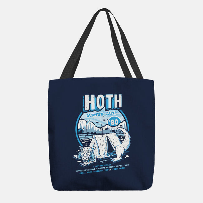 Hoth Winter Camp-None-Basic Tote-Bag-Olipop