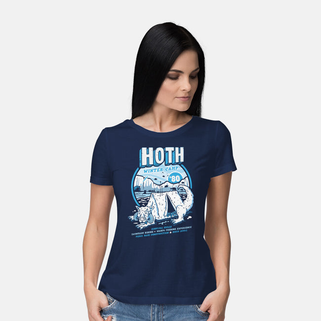 Hoth Winter Camp-Womens-Basic-Tee-Olipop