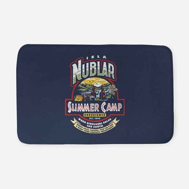 Jurassic Camp-None-Memory Foam-Bath Mat-Olipop