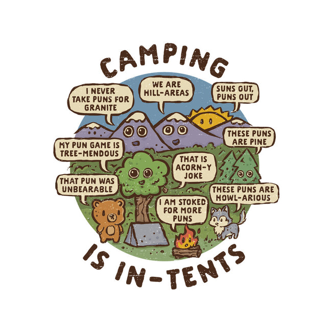 Camping Is In-Tents-Unisex-Basic-Tank-kg07