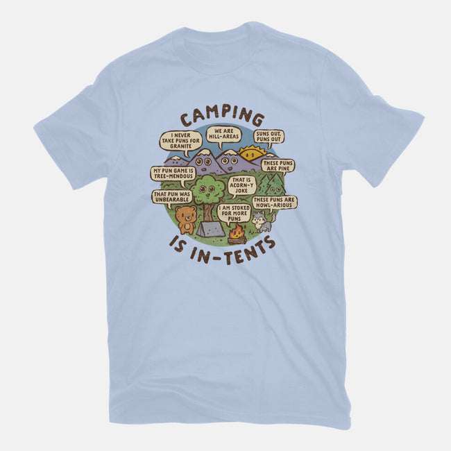 Camping Is In-Tents-Mens-Basic-Tee-kg07