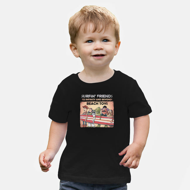 The Beach Toys-Baby-Basic-Tee-NMdesign