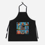 The Snake Bunch-Unisex-Kitchen-Apron-Skullpy