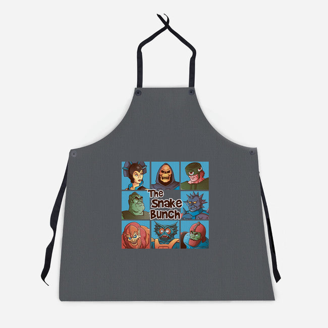 The Snake Bunch-Unisex-Kitchen-Apron-Skullpy