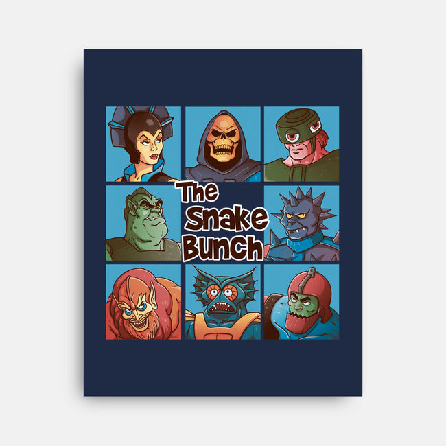 The Snake Bunch-None-Stretched-Canvas-Skullpy