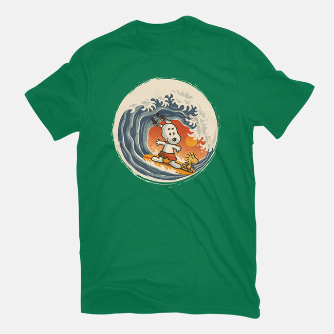 Surfing Beagle-Mens-Heavyweight-Tee-erion_designs