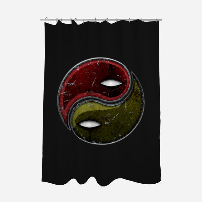 Snikt And Bang-None-Polyester-Shower Curtain-Skullpy