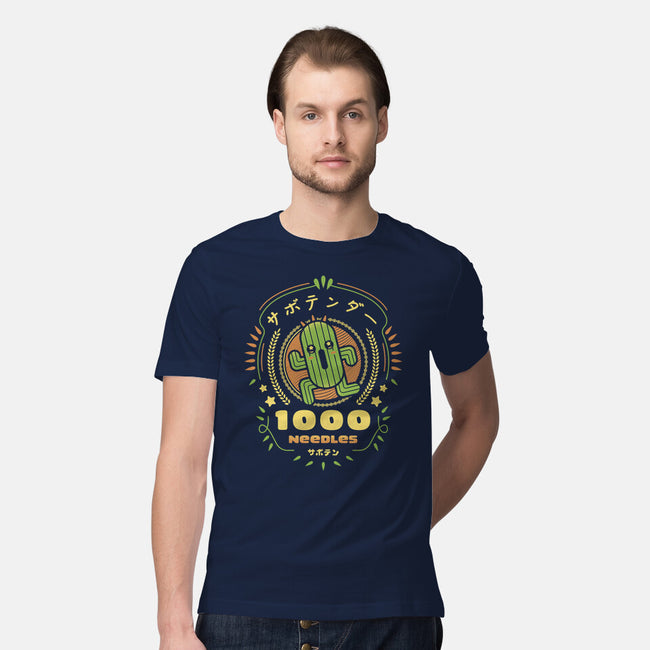 Cactuar Needles-Mens-Premium-Tee-LAGELANTEE