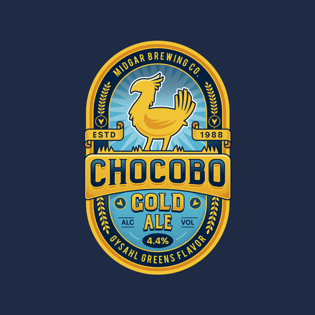 Chocobo Gold Beer Emblem-Youth-Basic-Tee-LAGELANTEE