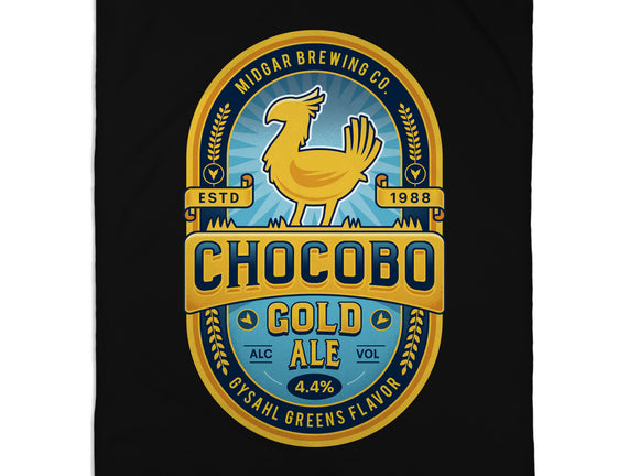 Chocobo Gold Beer Emblem