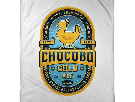 Chocobo Gold Beer Emblem