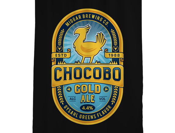 Chocobo Gold Beer Emblem