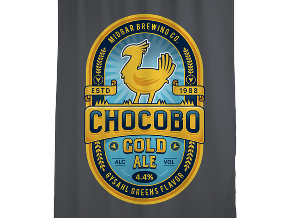 Chocobo Gold Beer Emblem