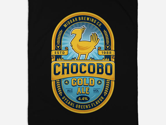 Chocobo Gold Beer Emblem