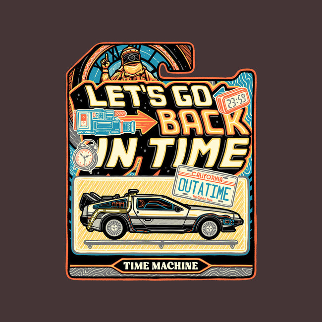 Time Machine Vehicle-Womens-Basic-Tee-glitchygorilla